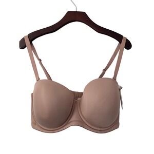 Wacoal 854119  Red Carpet Convertible Strapless Bra 38DD Beige Underwire NWT $76
